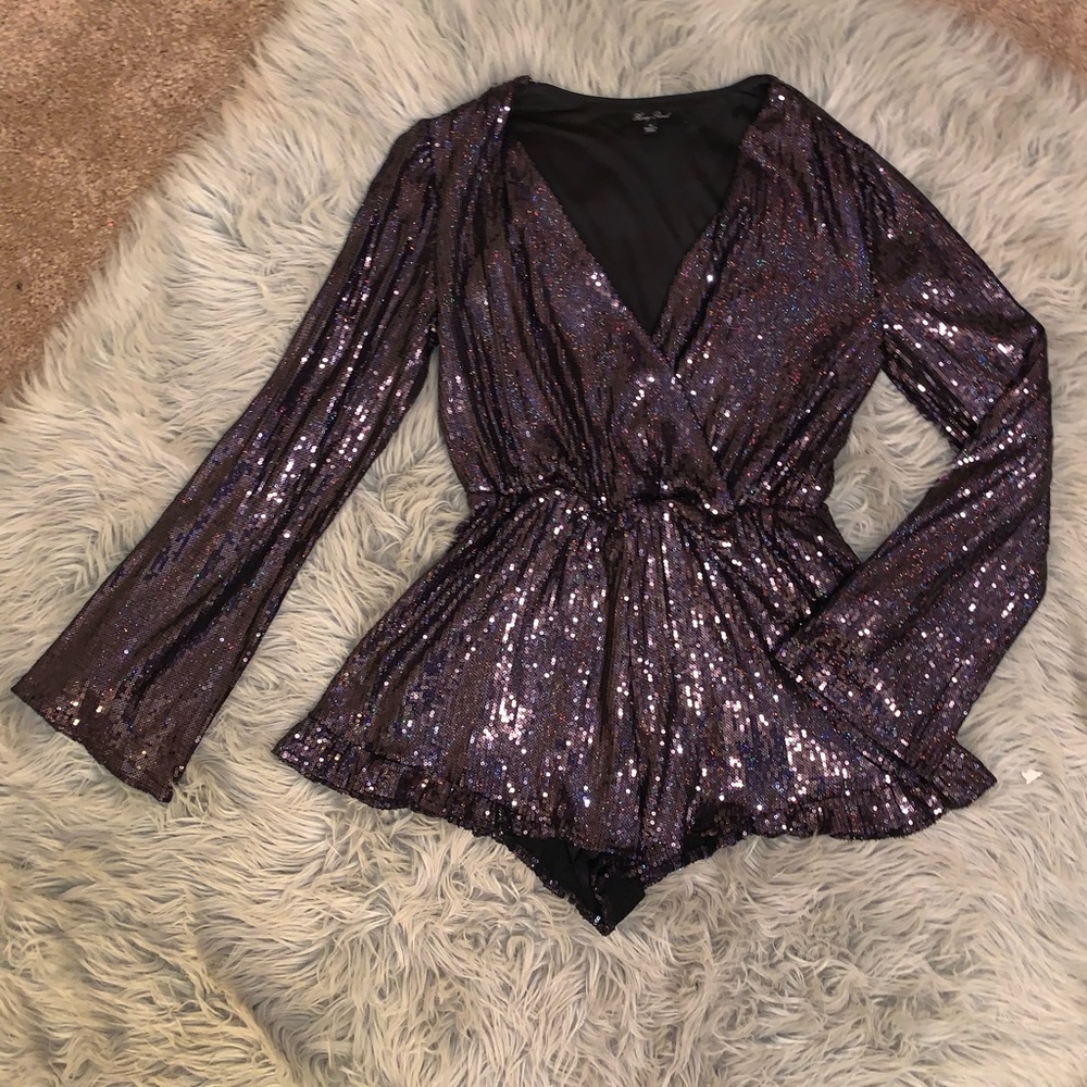 NYE Sequined Romper